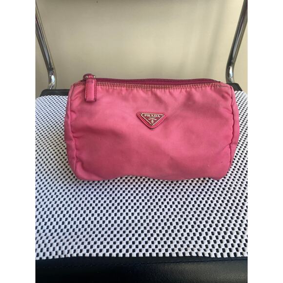 Pink Prada Nylon Pouch - Picture 6 of 8